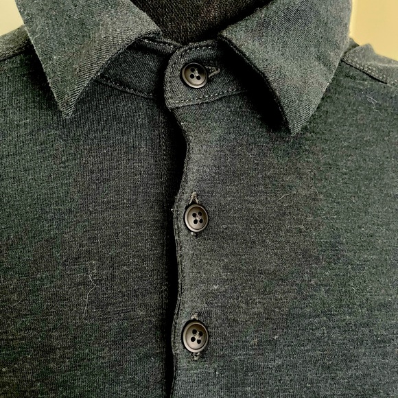 MEC All Day Essentials Polo Tee - Men's in large, light black - Picture 4 of 6